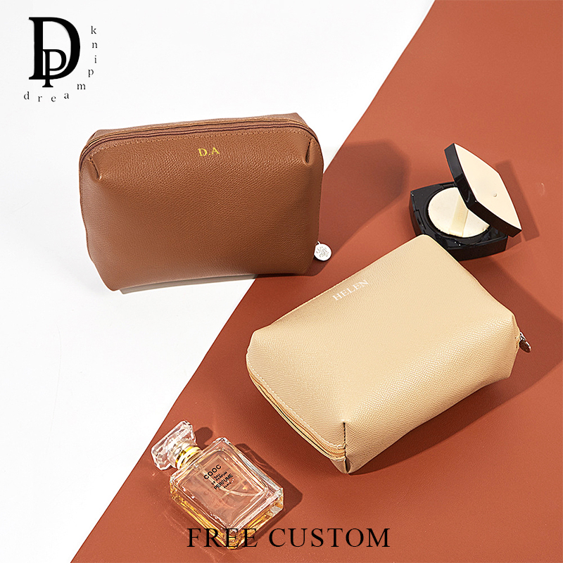 Luxury Bags Name For Women - Custom Letters Luxury PU Leather Cosmetic