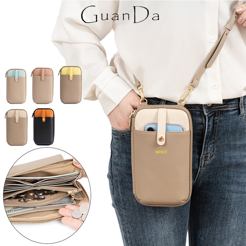Luxury Bags Name For Women - Genuine Leather Large Capacity Cross body