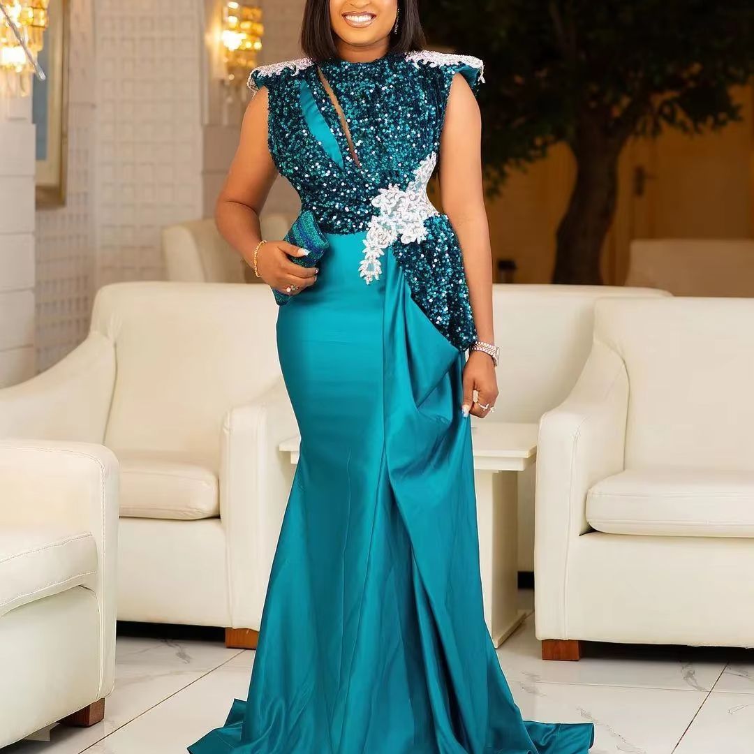 Luxury Bags Tier - 2026 Sexy Green Mermaid Dress with