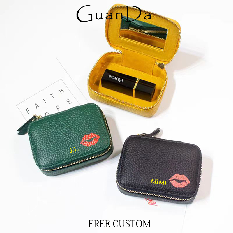 Luxury Bags Name For Women - Luxury Cowhide Woman Lipstick Box Custom