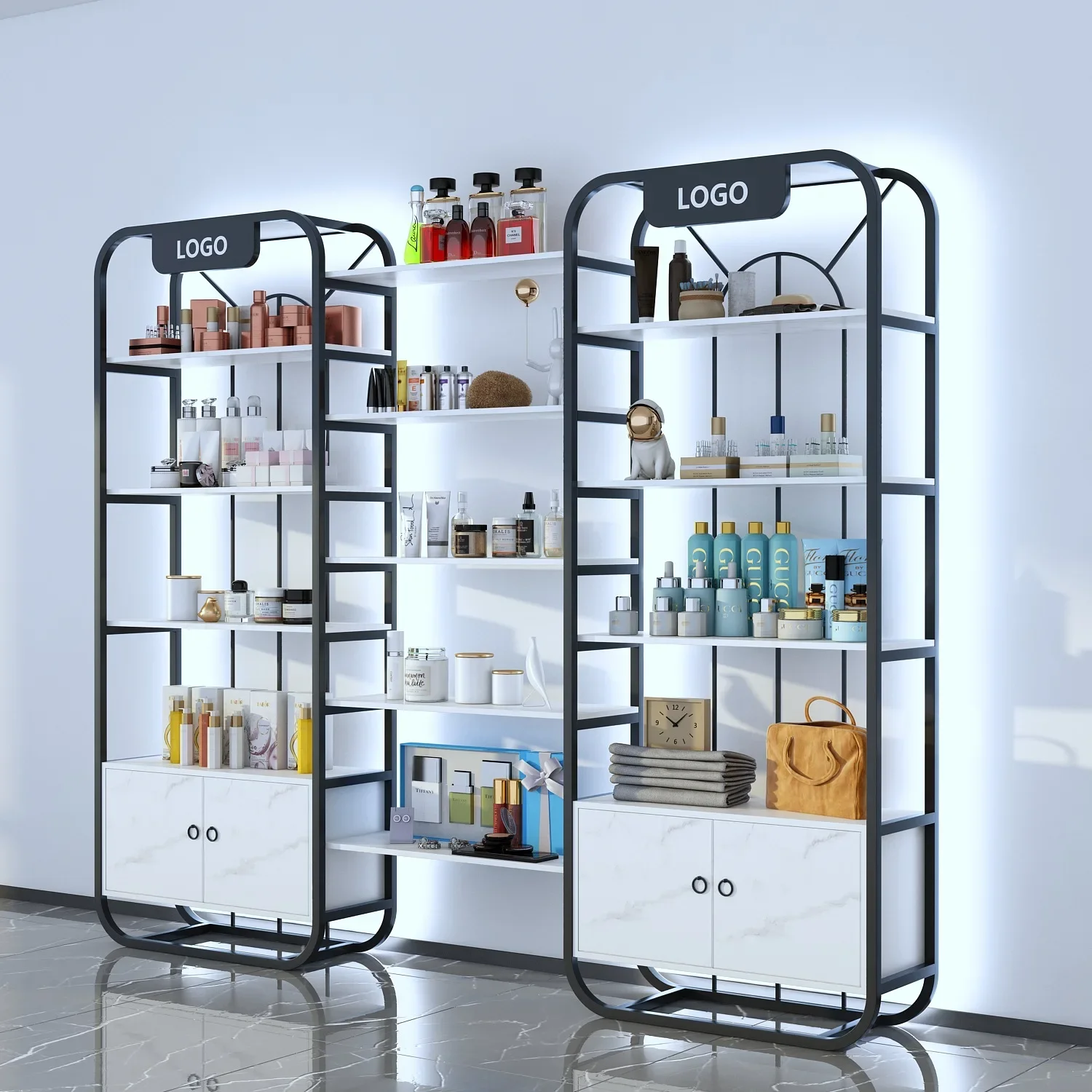 Light luxury shelf display rac - Luxury Bags Tier recension och pris