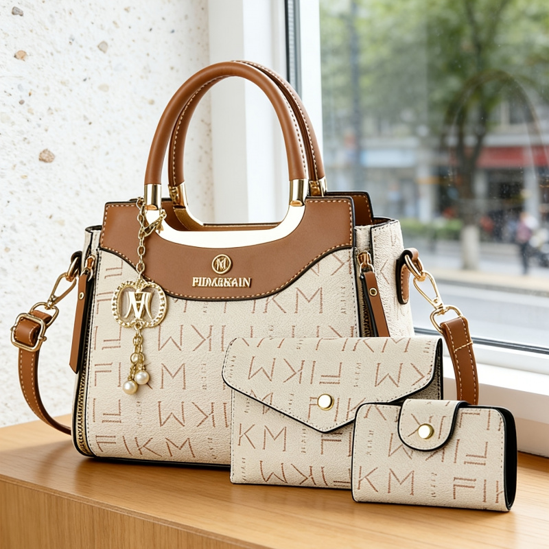 3-piece set of light luxury hi - Luxurious Bag recension och pris