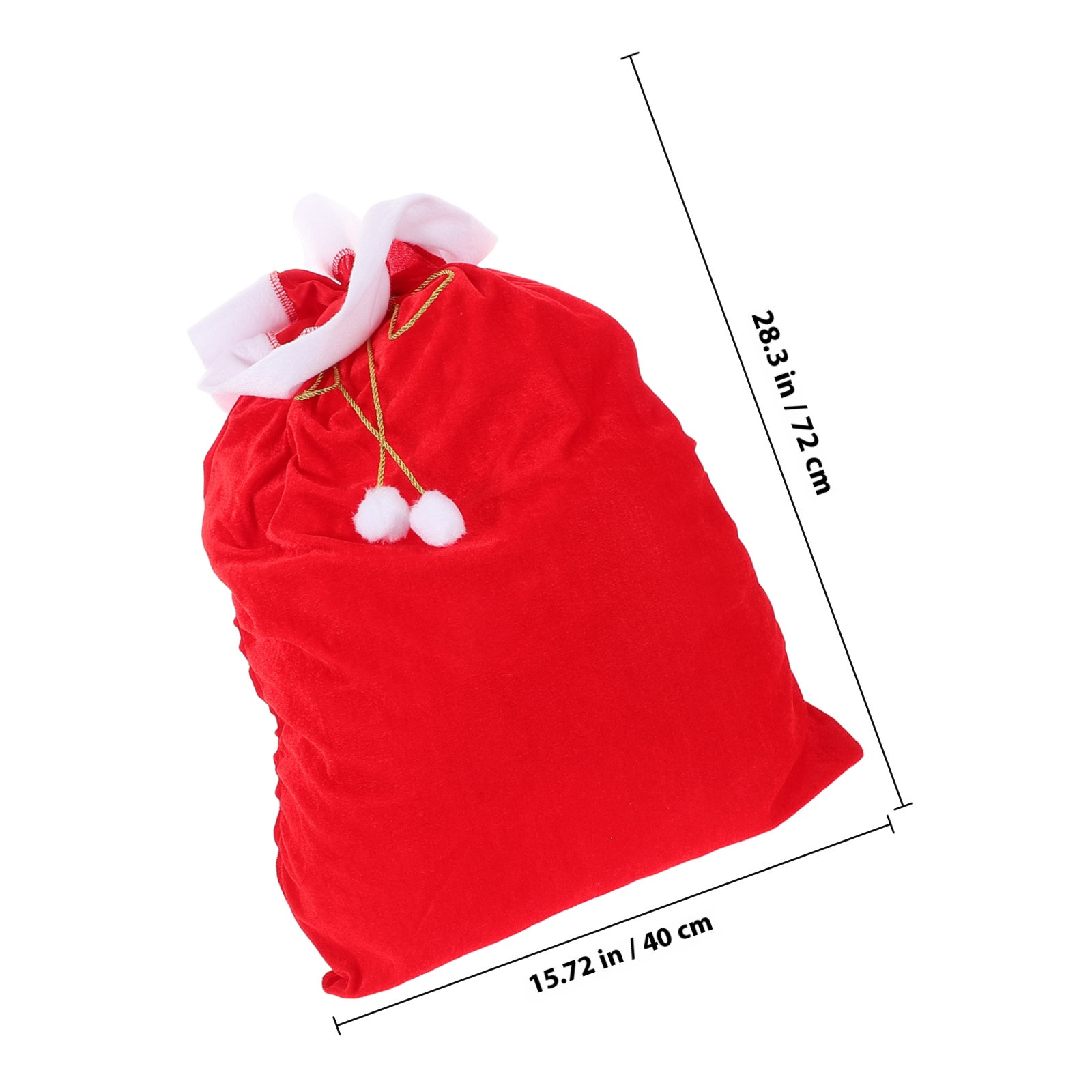 Large Christmas Santa Sack 28. - Luxury Xmas Bags recension och pris