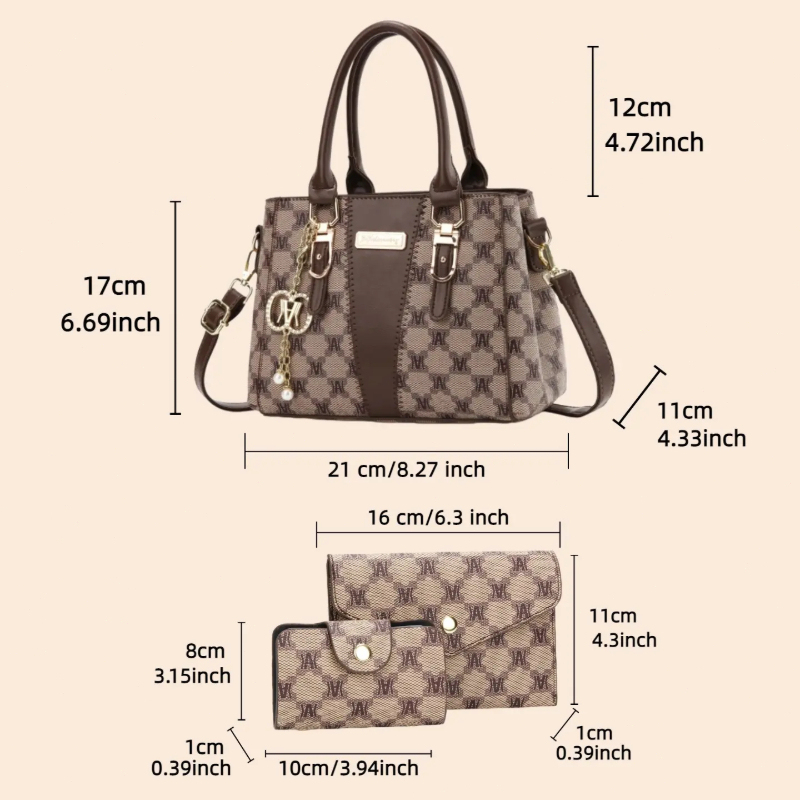 Light luxury high-end letter p - Luxurious Bag recension och pris