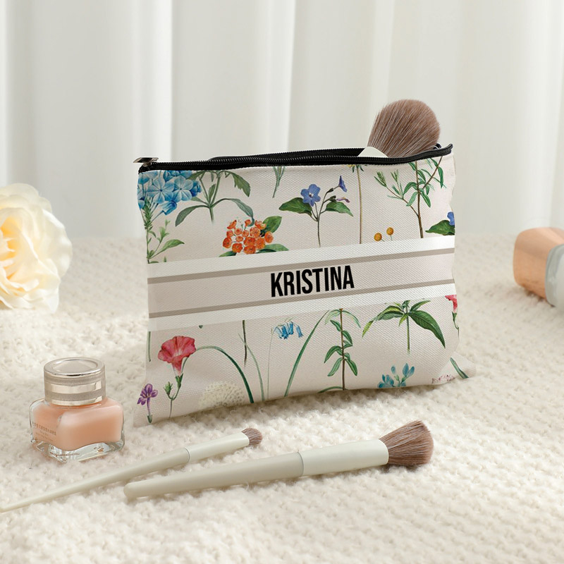 Custom Name Vintage Makeup Bag - Luxury Bags Brand Names recension och pris
