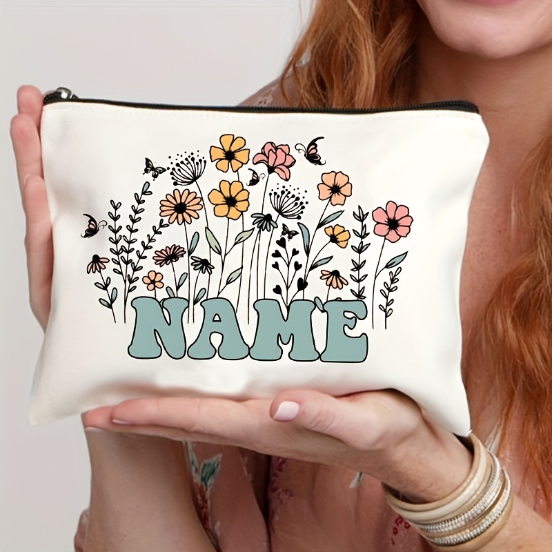Personalized Name Makeup Bag T - Luxury Bags Brand Names recension och pris