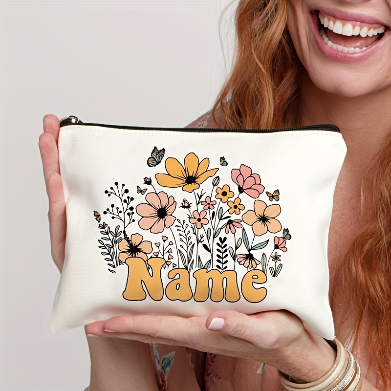 Personalized Name Makeup Bag T - Luxury Bags Brand Names recension och pris