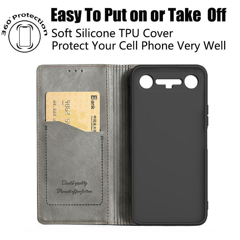 Flip Leather Case For Tecno Ca - Briefcase Leather Slim recension och pris