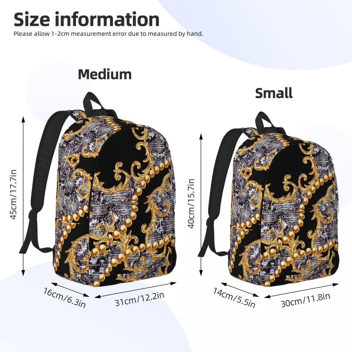 Luxury Golden Europe Floral Ba - Luxury Bags Europe recension och pris