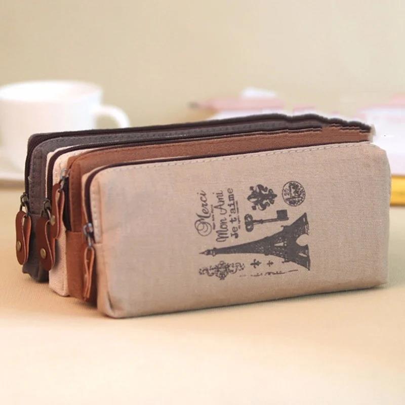 Vintage Retro Linen Pen Bag El - Luxury Bags Paris recension och pris