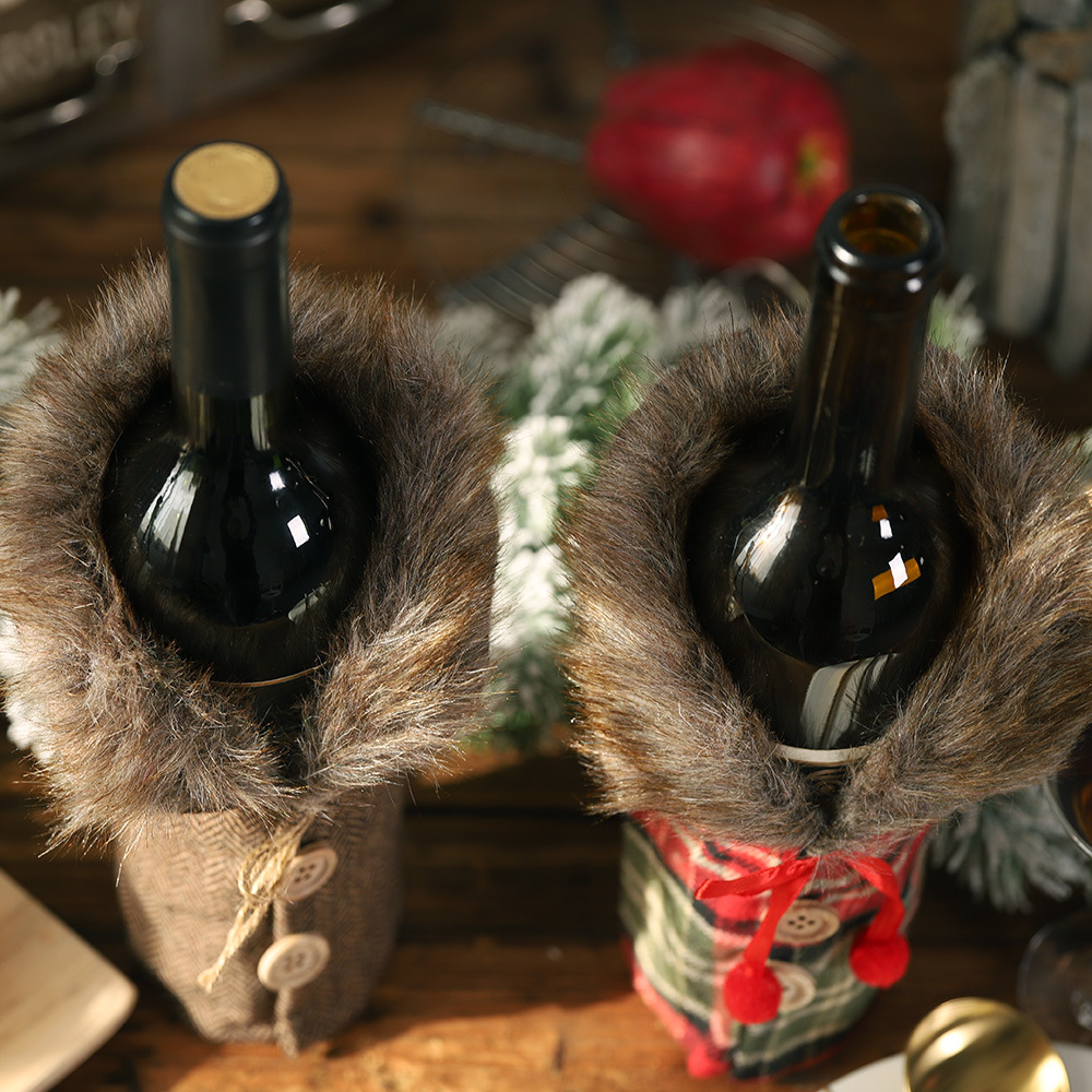 Luxury Christmas Wine Bottle C - Luxury Xmas Bags recension och pris