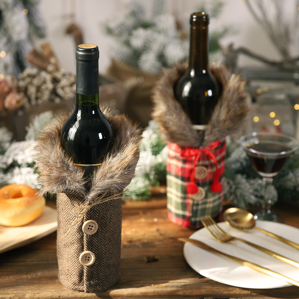 Luxury Christmas Wine Bottle C - Luxury Xmas Bags recension och pris