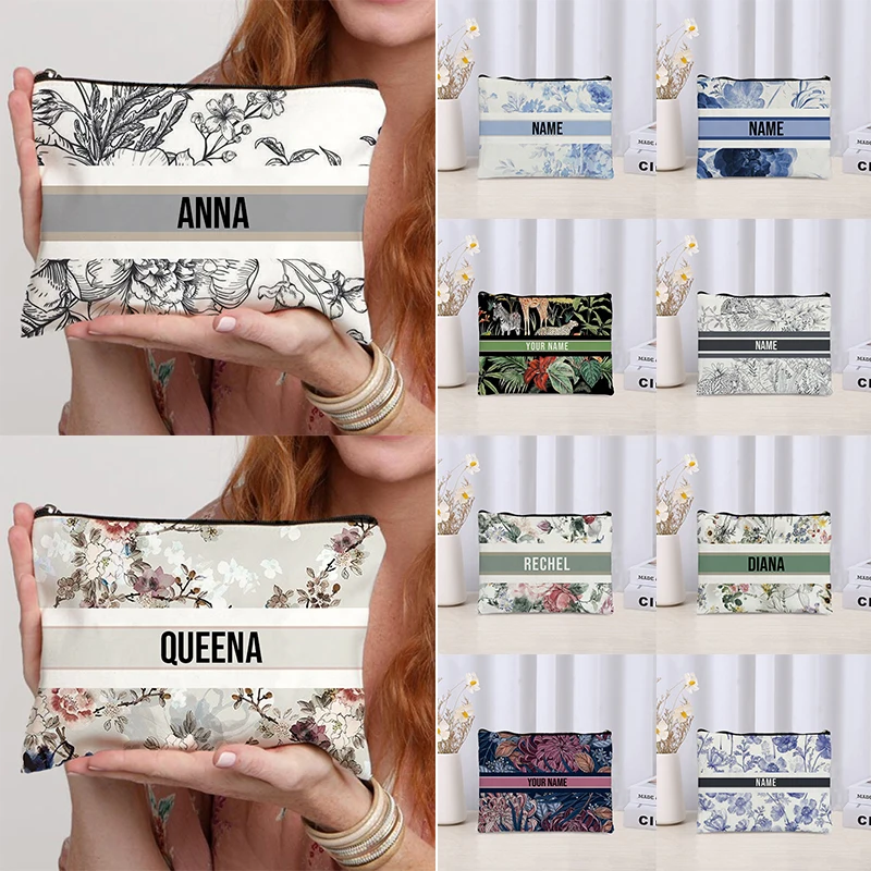 Custom Name Vintage Makeup Bag - Luxury Bags Brand Names recension och pris