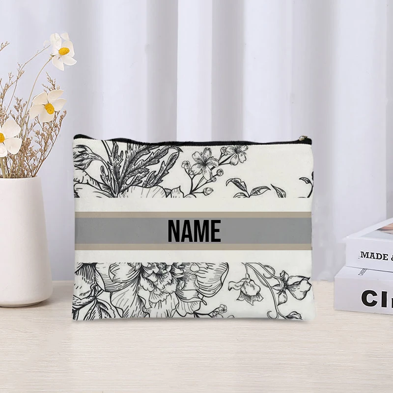 Custom Name Vintage Makeup Bag - Luxury Bags Brand Names recension och pris