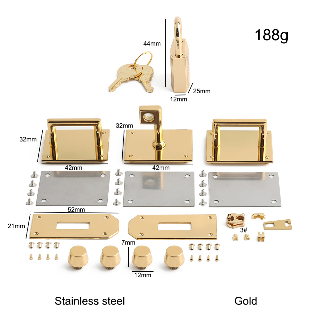 1/2/5Sets Premium Stainless St - Luxury Bags Repair recension och pris
