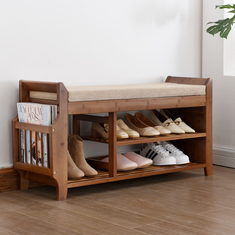 Retro style bamboo shoe cabine - Luxury Bags Levels recension och pris