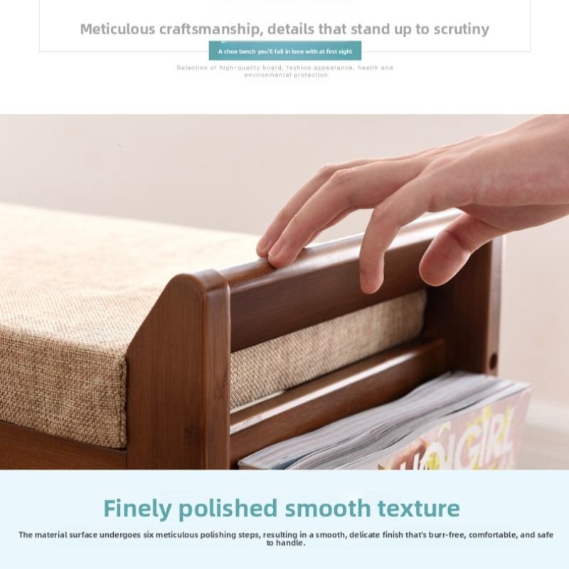 Retro style bamboo shoe cabine - Luxury Bags Levels recension och pris