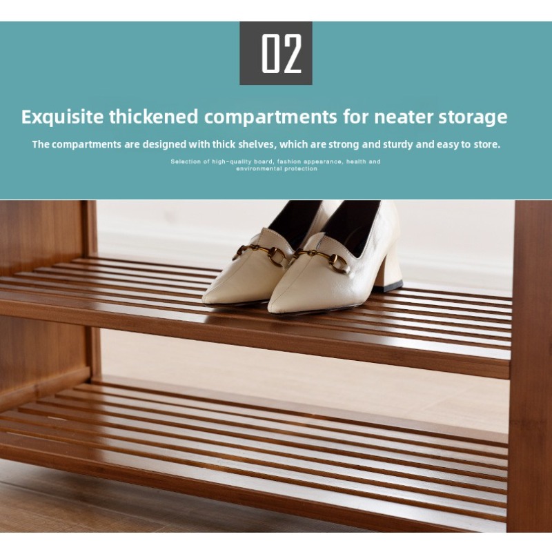 Retro style bamboo shoe cabine - Luxury Bags Levels recension och pris