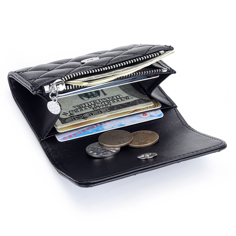 Sheepskin Quilted Card Holder  - Luxury Bags Name For Women recension och pris